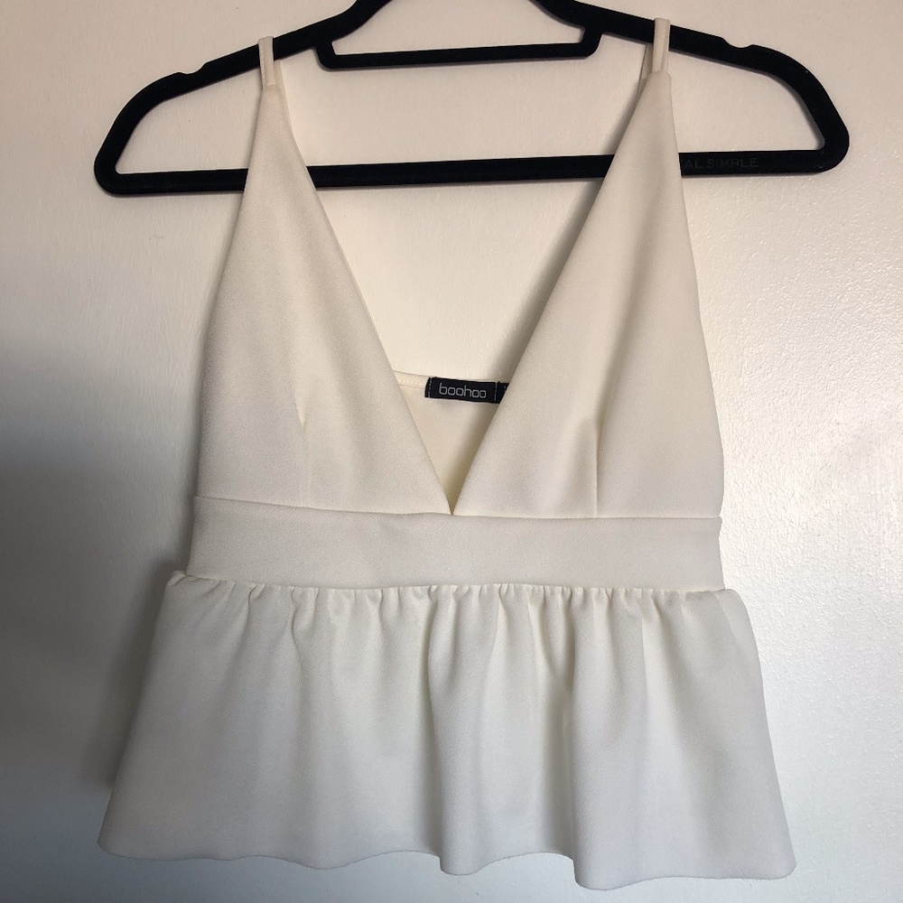 White tank top